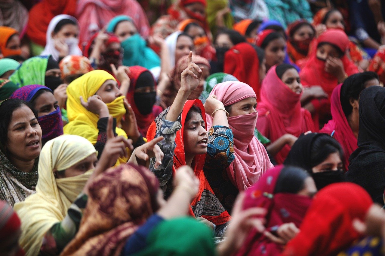 women, crowd, protest, ativism, activist