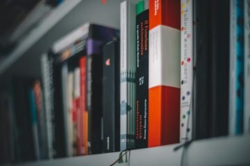 books on white wooden shelf, Therapeutic theories